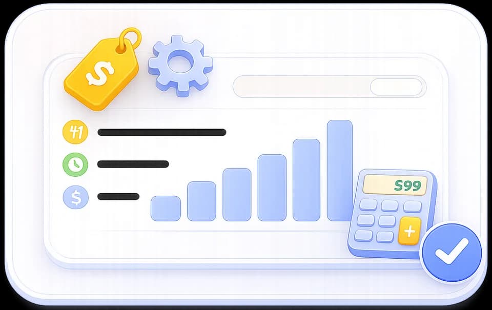 Service menu management preview