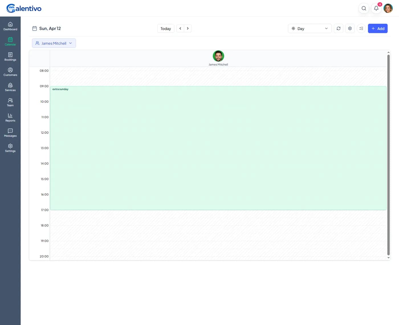 extra shift in calendar