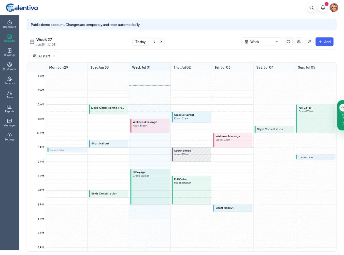 Booking Calendar